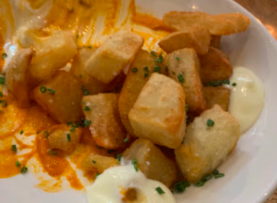 Toro signature dishes Paella
Patatas Bravas
Gambas al Ajillo
